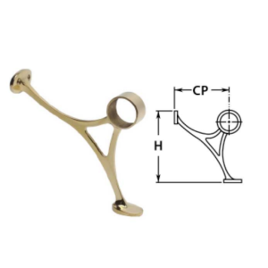 2" Brass Combination Bracket
